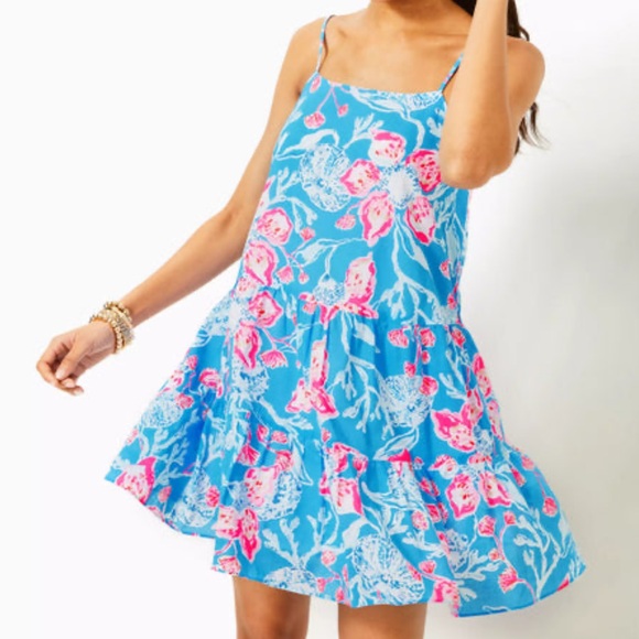 {Lilly Pulitzer} Brand New Alessia Cotton Dress